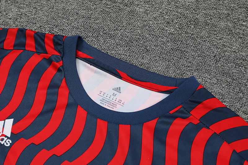 Camiseta Bayern 23/24 - Treino - Vermelho