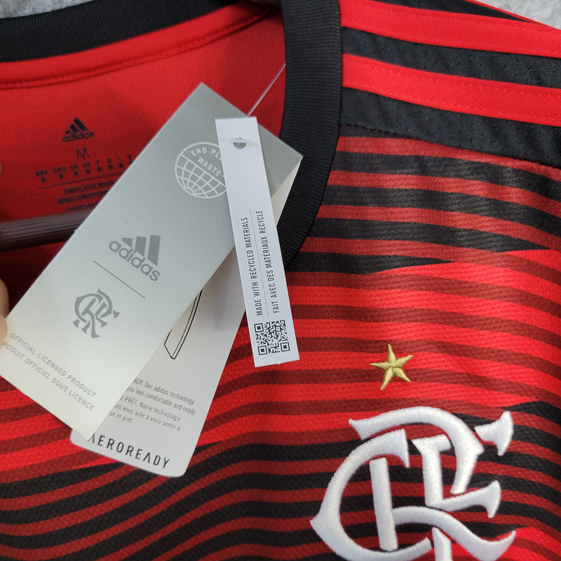 Camisa Flamengo Home l 22/23 - Vermelha e Preta