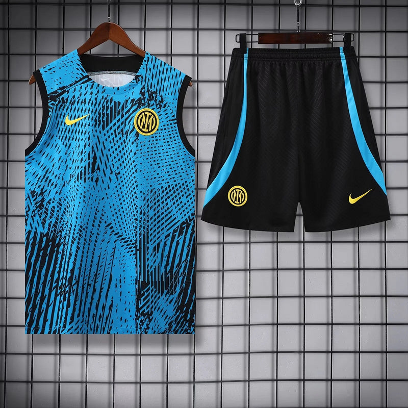 Kit Treino Inter de Milão 23/24 - Azul