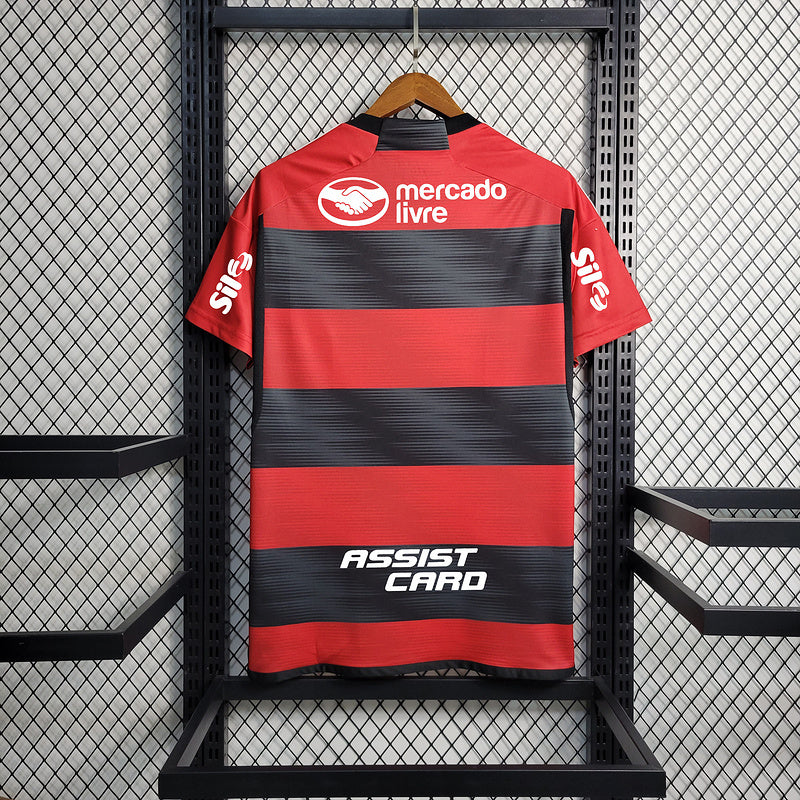 Camisa Flamengo Home l Todos os Patrocinadores + Patches