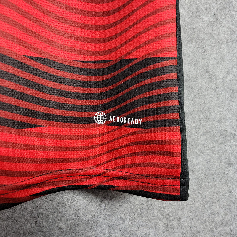 Camisa Flamengo Home l 22/23 - Vermelha e Preta