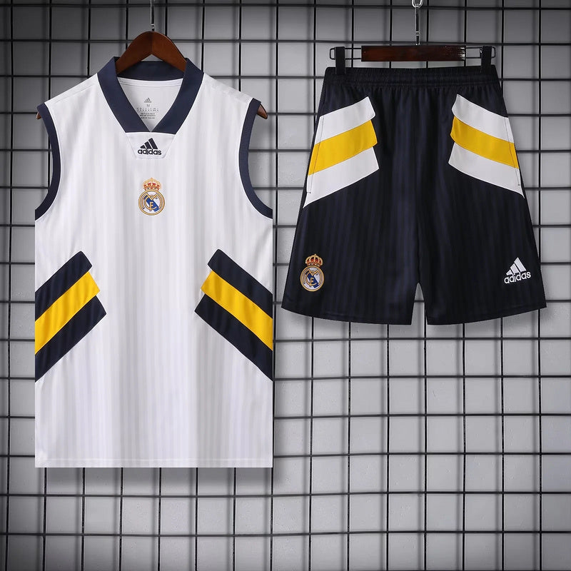 Kit Treino Real Madrid 23/24 - Branco