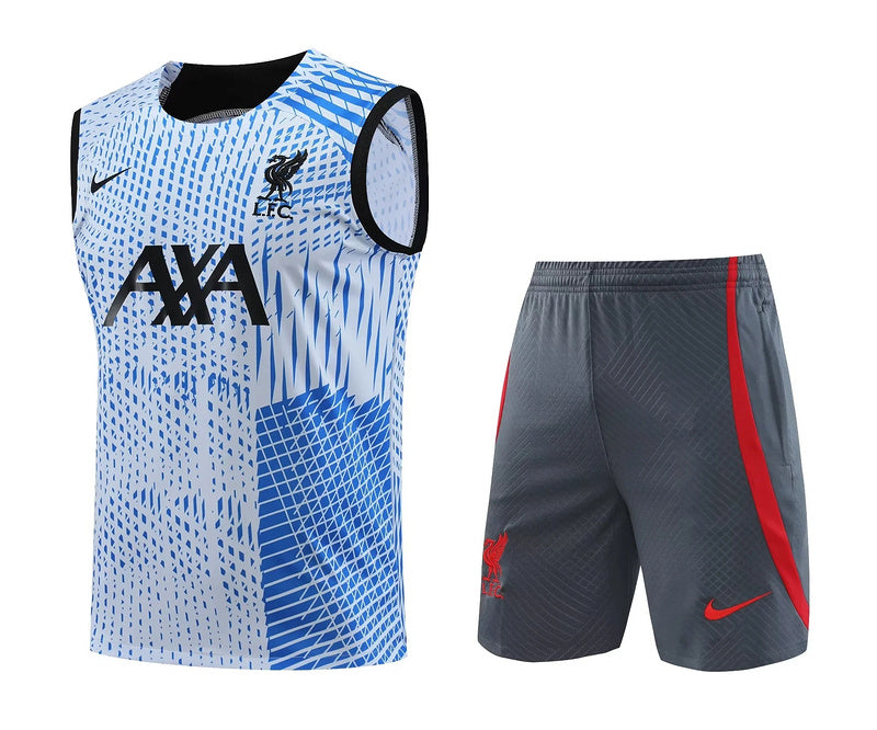 Kit Treino Liverpool 23/24 - Azul