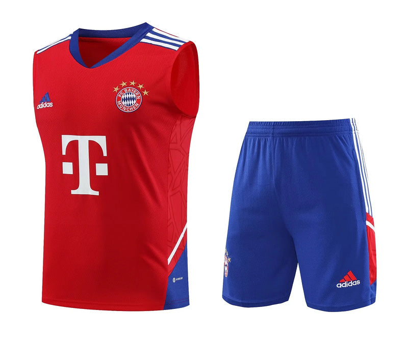 Kit Bayern 23/24 - Vermelho/Azul