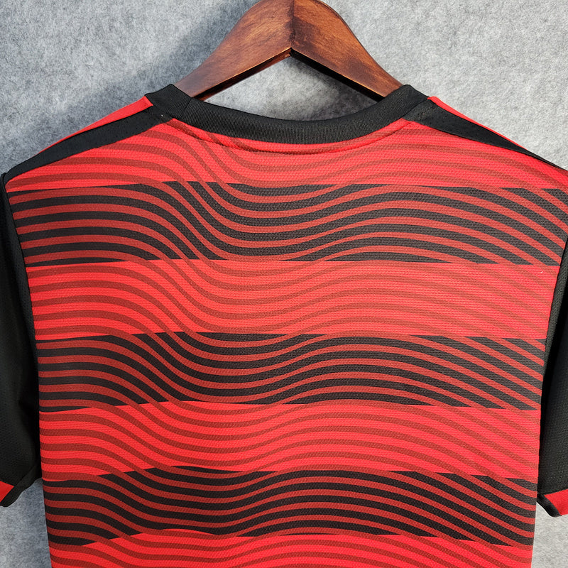 Camisa Flamengo Home l 22/23 - Vermelha e Preta