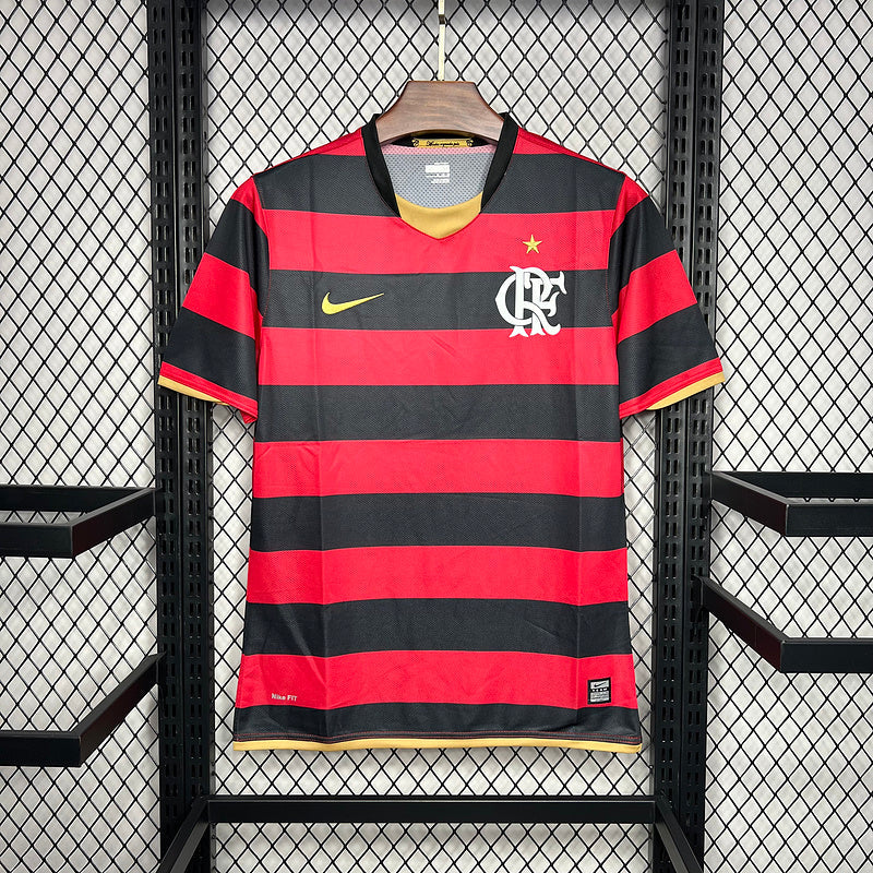 Camisa Flamengo l Retro 2009 - Vermelho e Preto