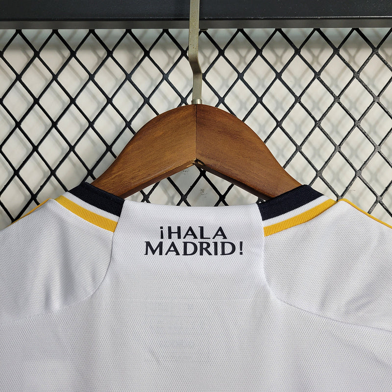 Camisa Real Madrid Feminino Home 23/24 Adidas - Branco