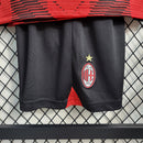 Kit Infantil AC Milan Home 23/24 - Vermelho I