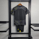Kit Infantil PSG 23/24 - Preto e Amarelo