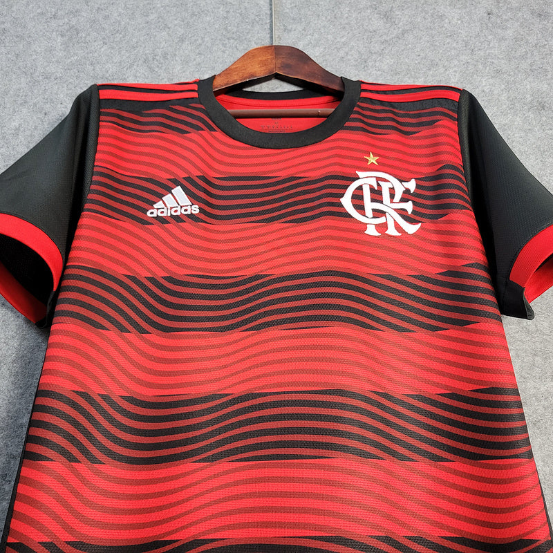 Camisa Flamengo Home l 22/23 - Vermelha e Preta