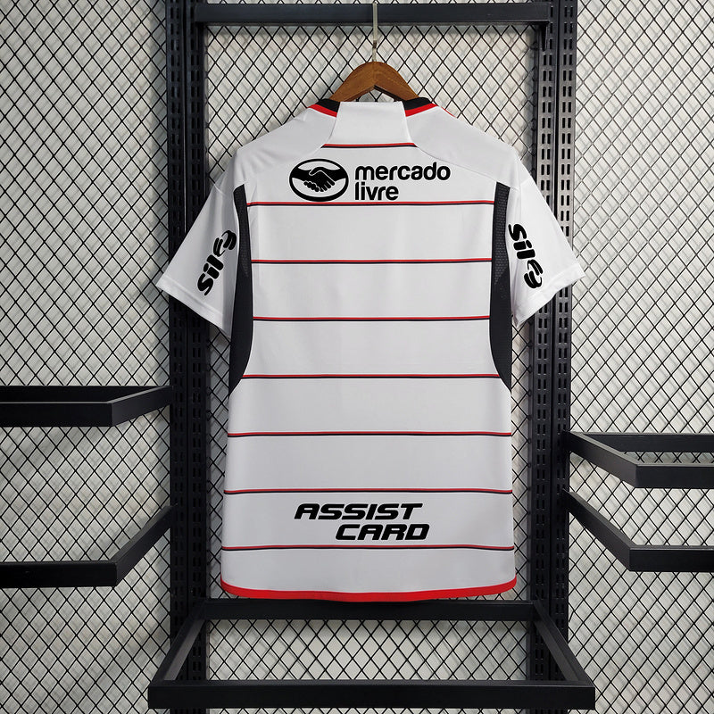 Camisa Flamengo Away ll Todos os Patrocinadores - Branco