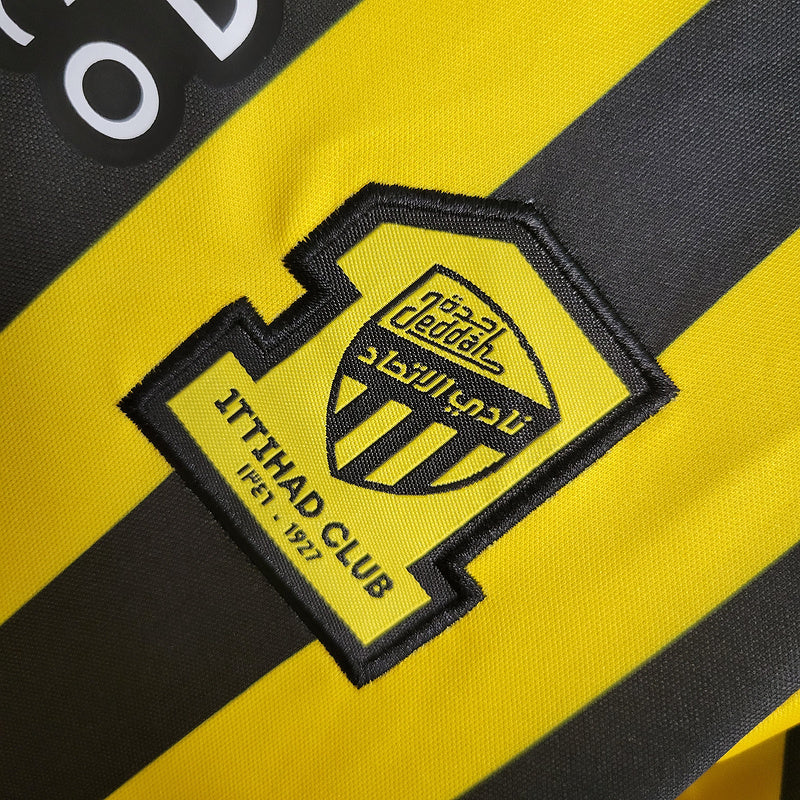 Kit Infantil Jeddah United 23/24 - Amarelo