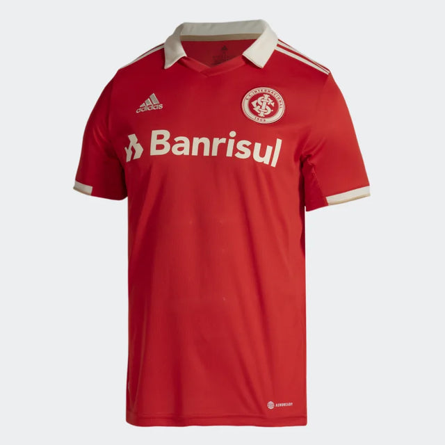 Camisa Internacional Home I 22/23 Adidas - Vermelho