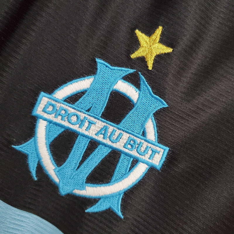 Camisa Marseille Retrô 1999/2000 Preta - Adidas