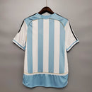 Camisa Seleção Argentina Retrô 2006 Azul e Branca- Adidas
