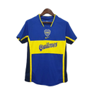 Camisa Boca Juniors Retrô 2001 Azul e Amarela - Nike