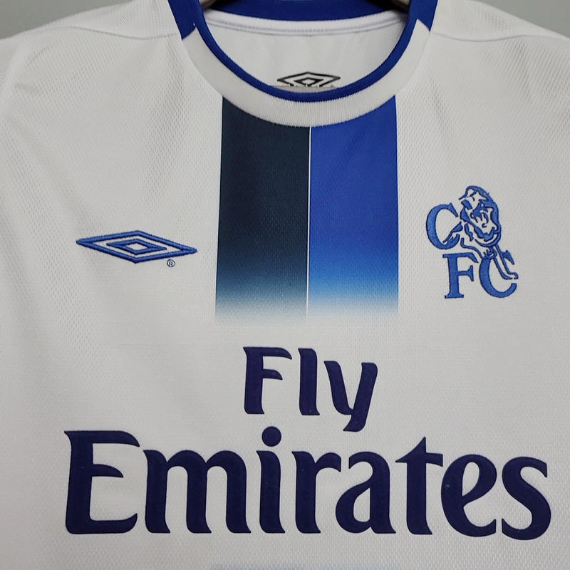 Camisa Chelsea Retrô 2003/2005 Azul e Branca