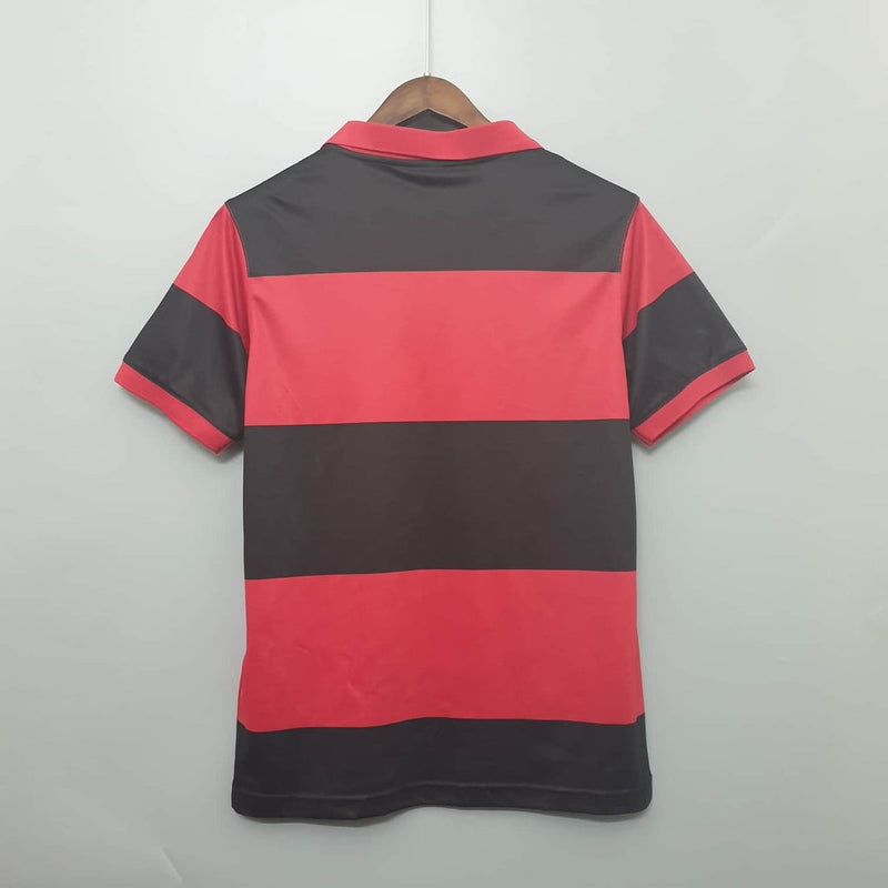 Camisa Flamengo Retrô 1982 Vermelha e Preta - Adidas