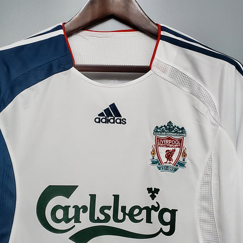 Camisa Liverpool Retrô 2006/2007 - Branca