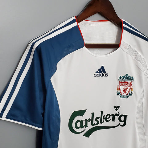 Camisa Liverpool Retrô 2006/2007 - Branca