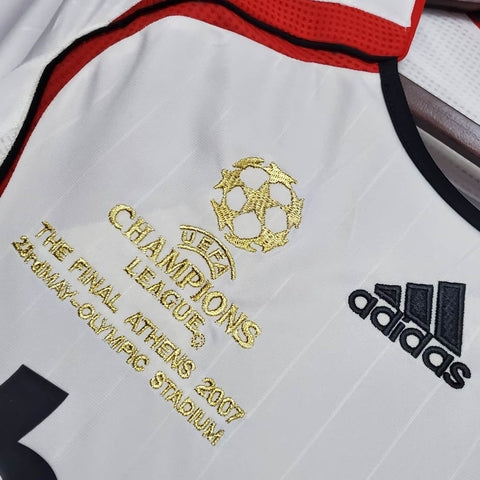 Camisa Milan Retrô Final Champions 2006 Branca - Adidas