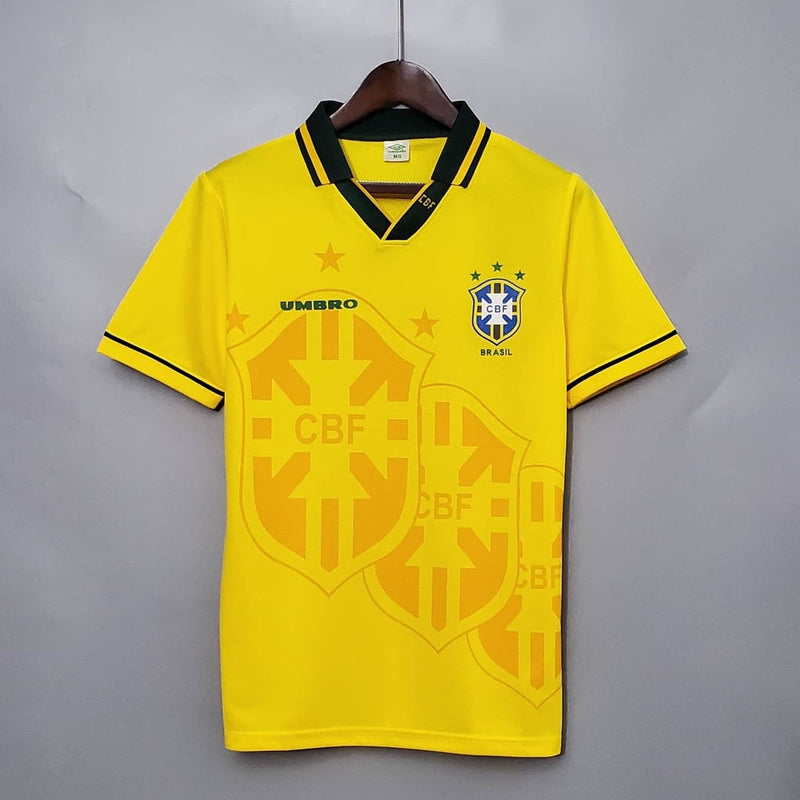 Camisa Seleção Brasileira Retrô 1993/1994 - Amarela