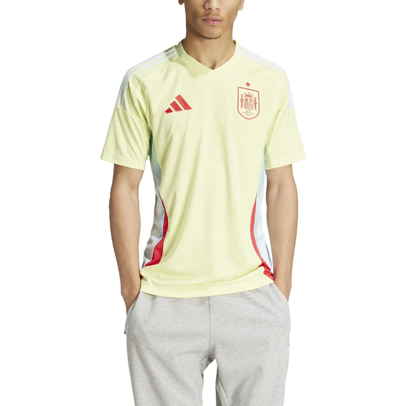 Camisa Espanha Away 24/25 Torcedor Masculino - Amarelo