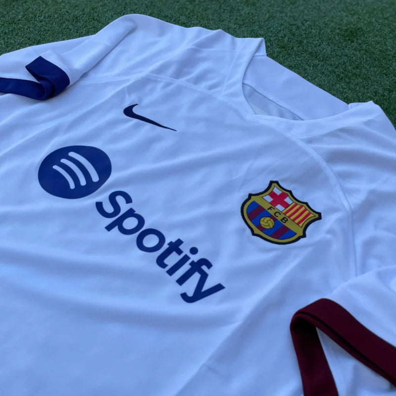 Camisa Barcelona Away ll 23/24 - Branca