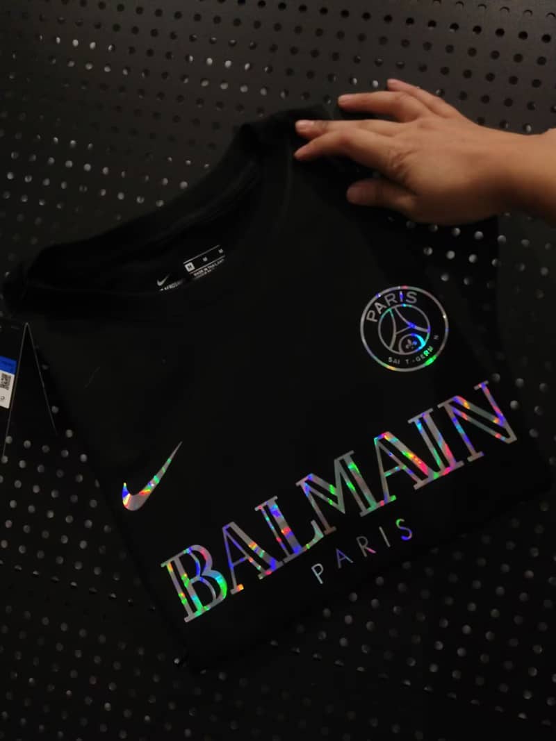 Camisa PSG 23/24 Lançamento Edição Especial Balmain Paris