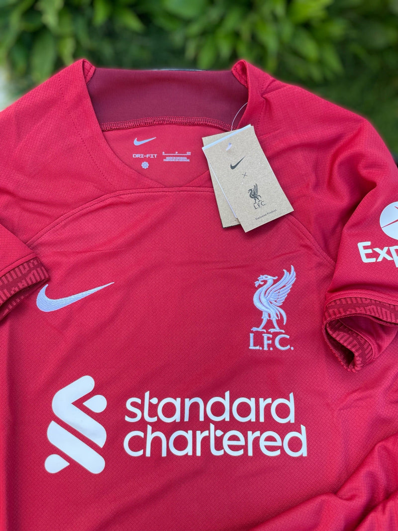 Camisa Liverpool Home l 22/23 - Vermelha