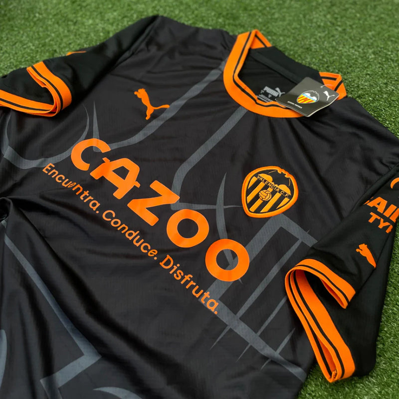 Camisa Valencia Away II 22/23 - Preta