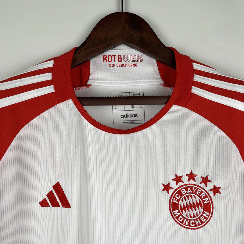 Camisa Bayern de Munique 23/24 - Home - Branca