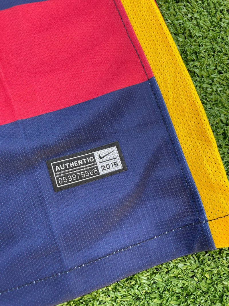 Camisa Barcelona Home l 2015/16 - Retrô