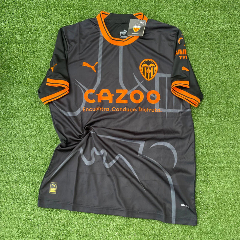 Camisa Valencia Away II 22/23 - Preta