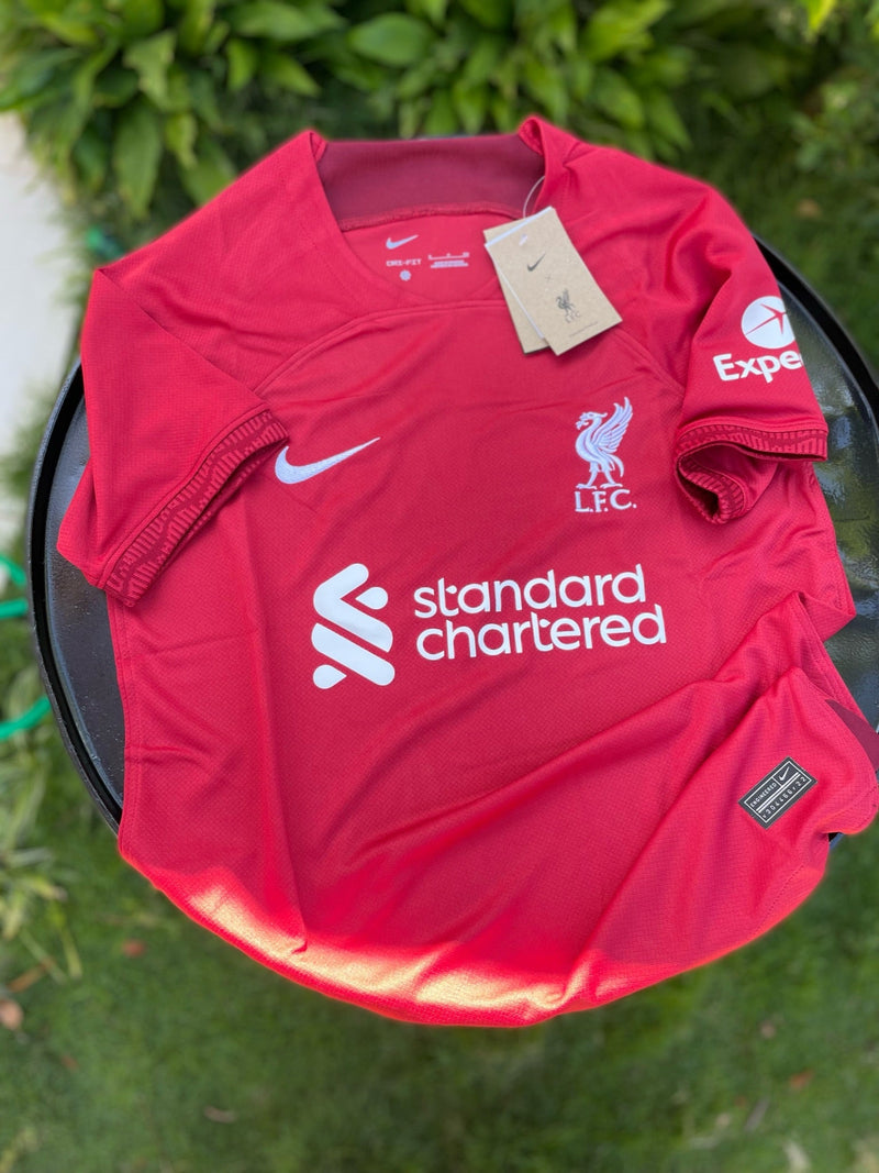 Camisa Liverpool Home l 22/23 - Vermelha