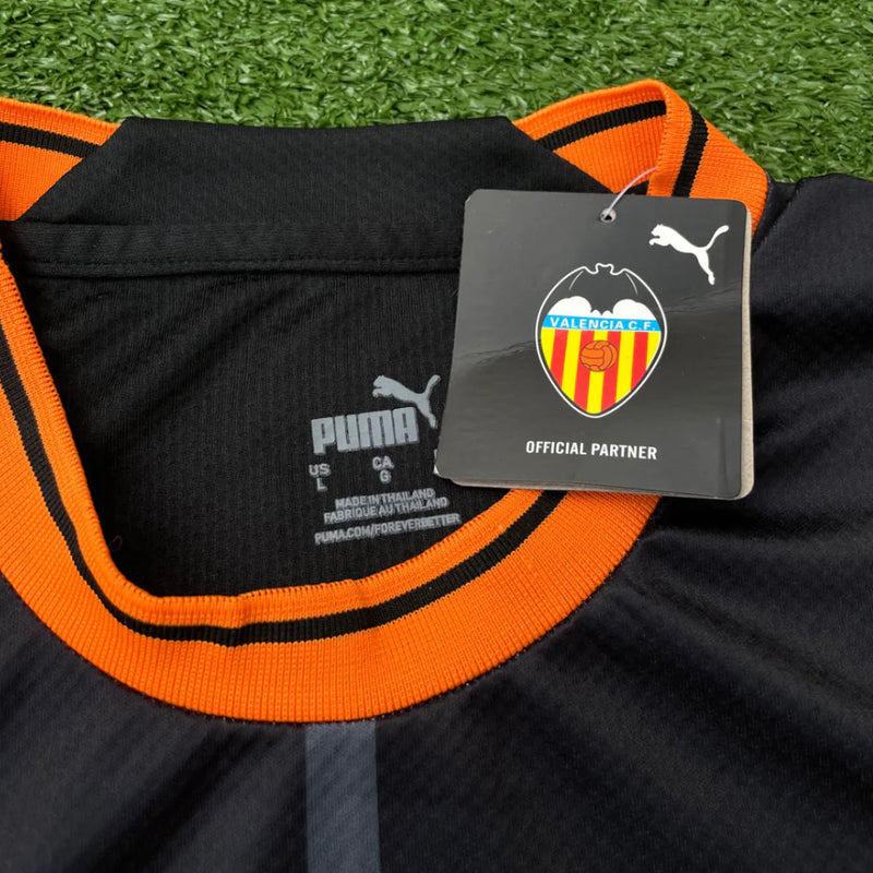 Camisa Valencia Away II 22/23 - Preta