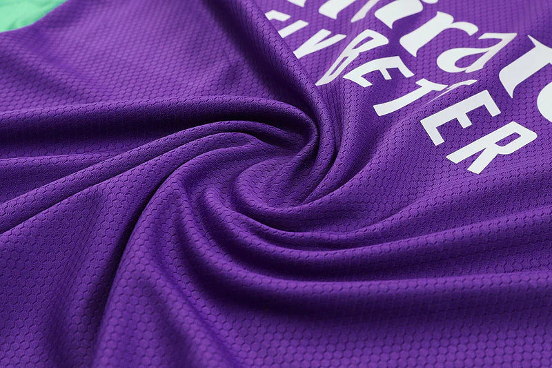 Kit Treino Real Madrid 23/24 - Roxo II