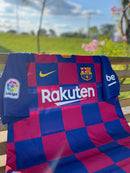 Camisa Barcelona Home l 22/23 - Azul e Grená