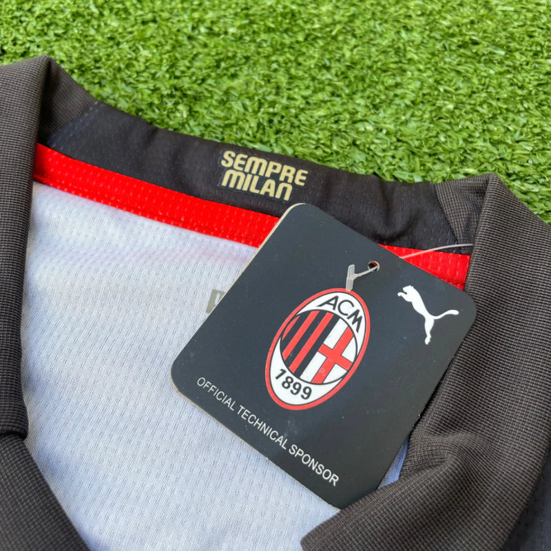 Camisa Milan 23/24 Home - Vermelha e Preta