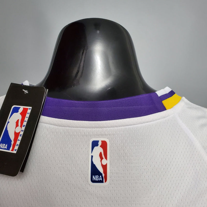 Camisa Basquete NBA Regata Los Angeles Lakers Masculina - Branca